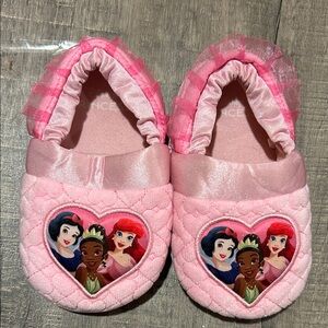 Pink Disney Princess Slippers